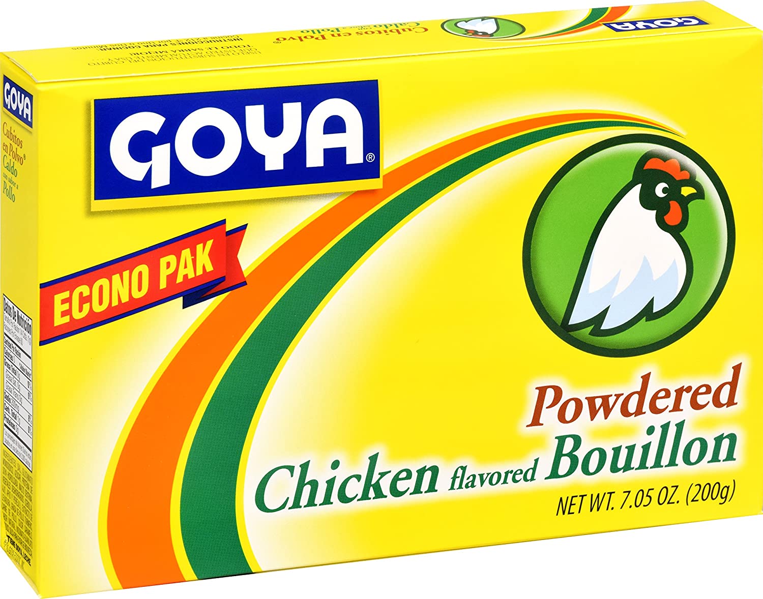 Cubitos en Polvo. Caldo con Sabor a Pollo GOYA 200G – Bodeguita USA